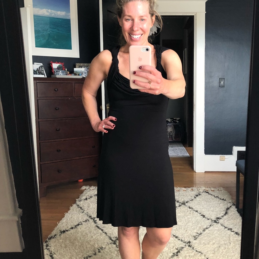 Stunning black knit Dress
